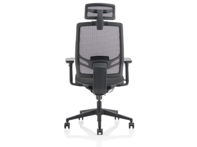 Teresa – Black Mesh Back Chair With Arms Mesh Seat2