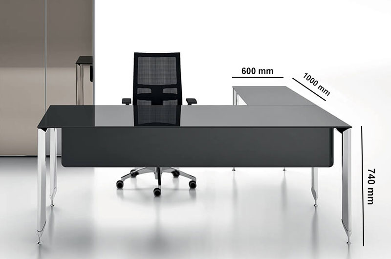 Aldus Modern Executive Desk 01