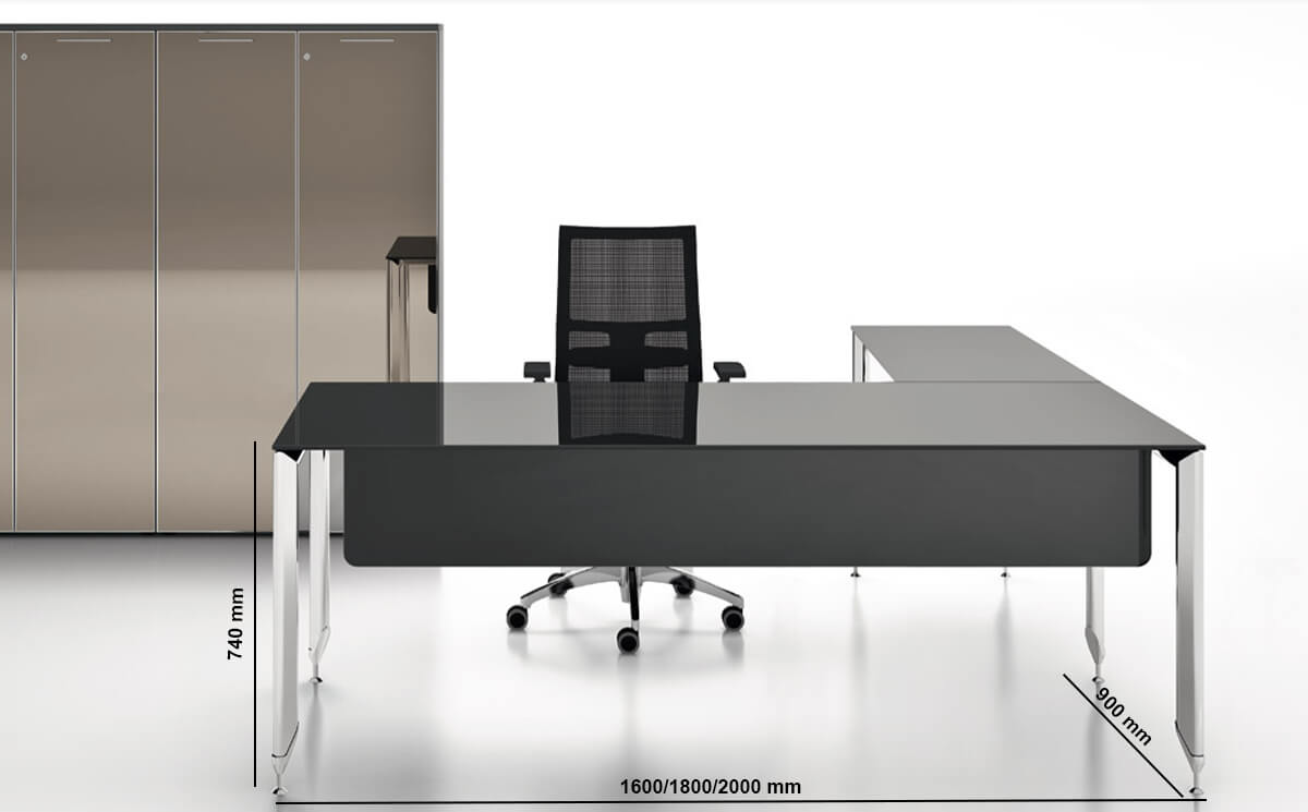 Aldus Modern Executive Desk