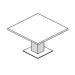 Square Table