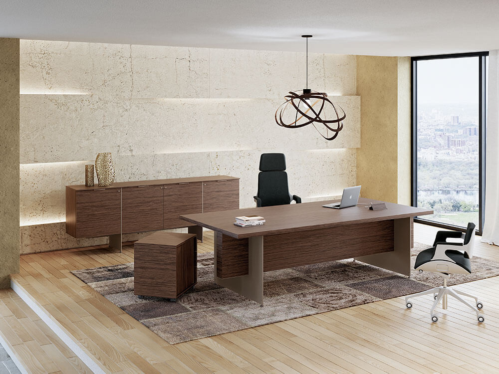 Antioch Executive Desk With Modesty Panel Main Image