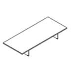 Small Rectangular Shape Table (6 and 8 Persons)