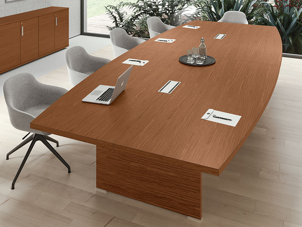 Bravvo 2 – Rectangular & Barrel Shape Meeting Room Table 04