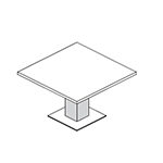 Square Shape Table