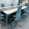 Donisha Meeting Room Table With Leather Inlay 02