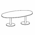 Oval Shape Table (6 and 8 Persons)