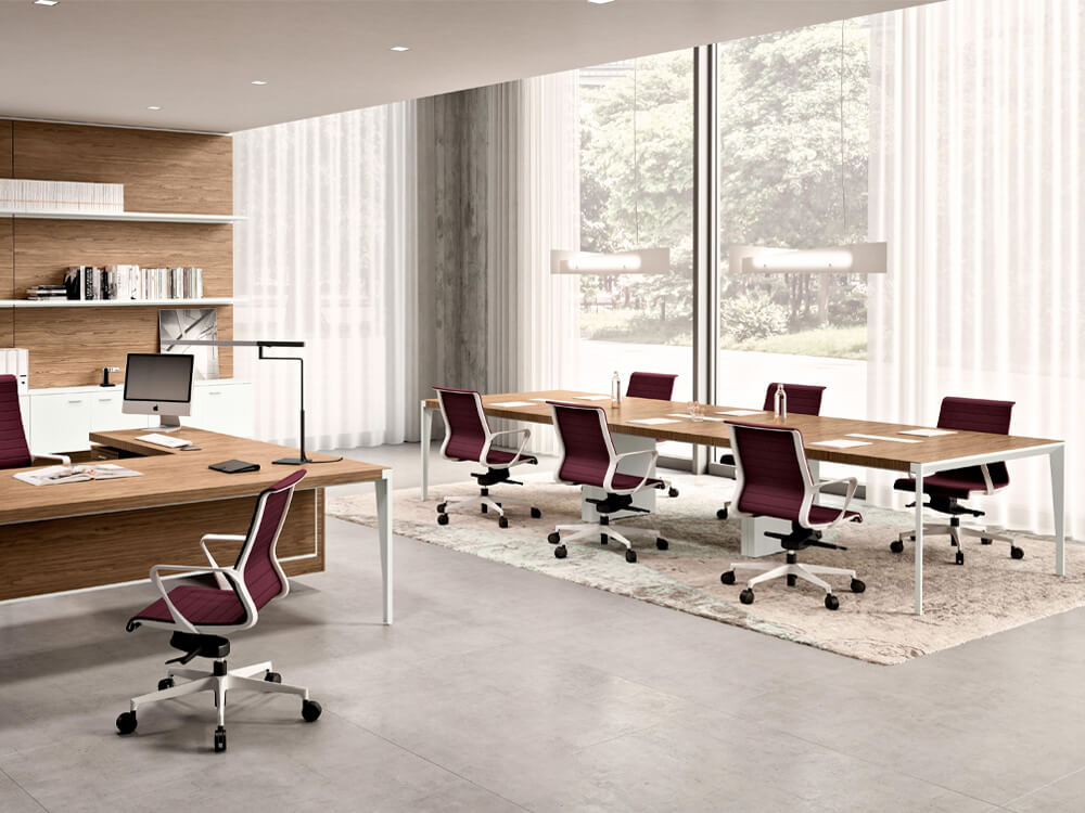 Gabi - Rectangular Shape Meeting Table