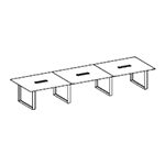 Large Rectangular Shape Table (14 Persons)