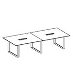 Medium Rectangular Shape Table (10 Persons)