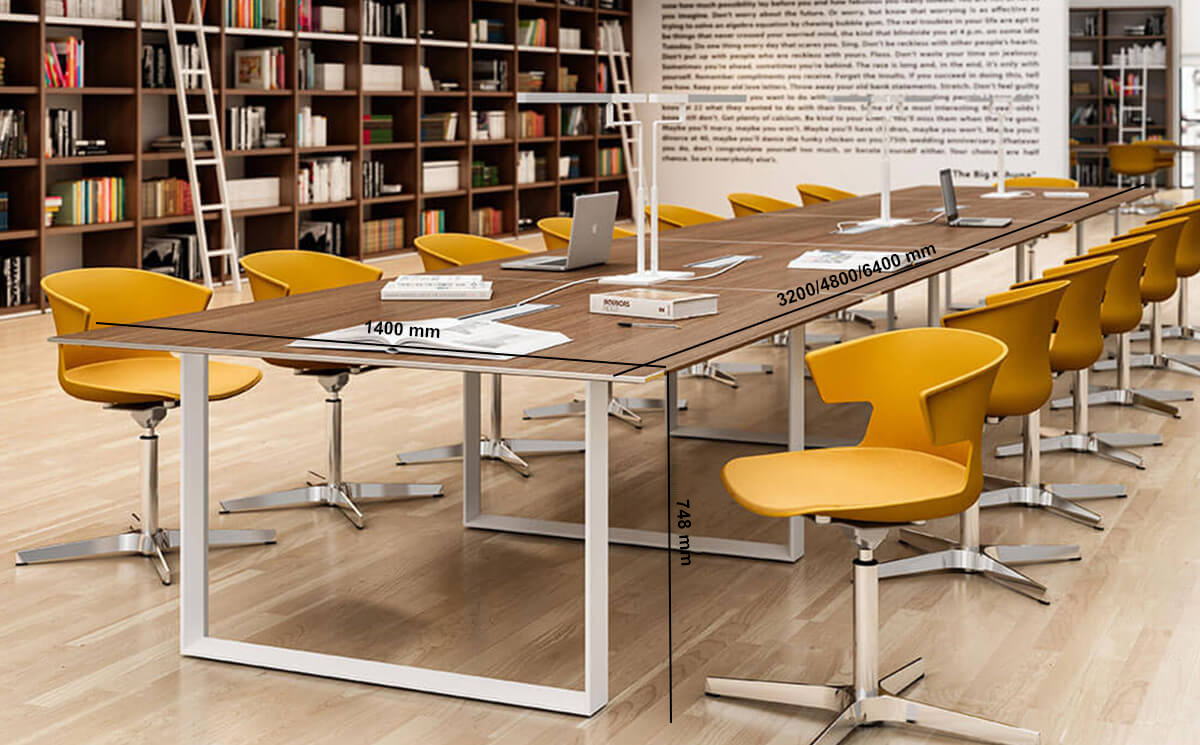 Gemma – Meeting Room Table Size Images