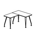 Giovanny Desk Wit Return Left