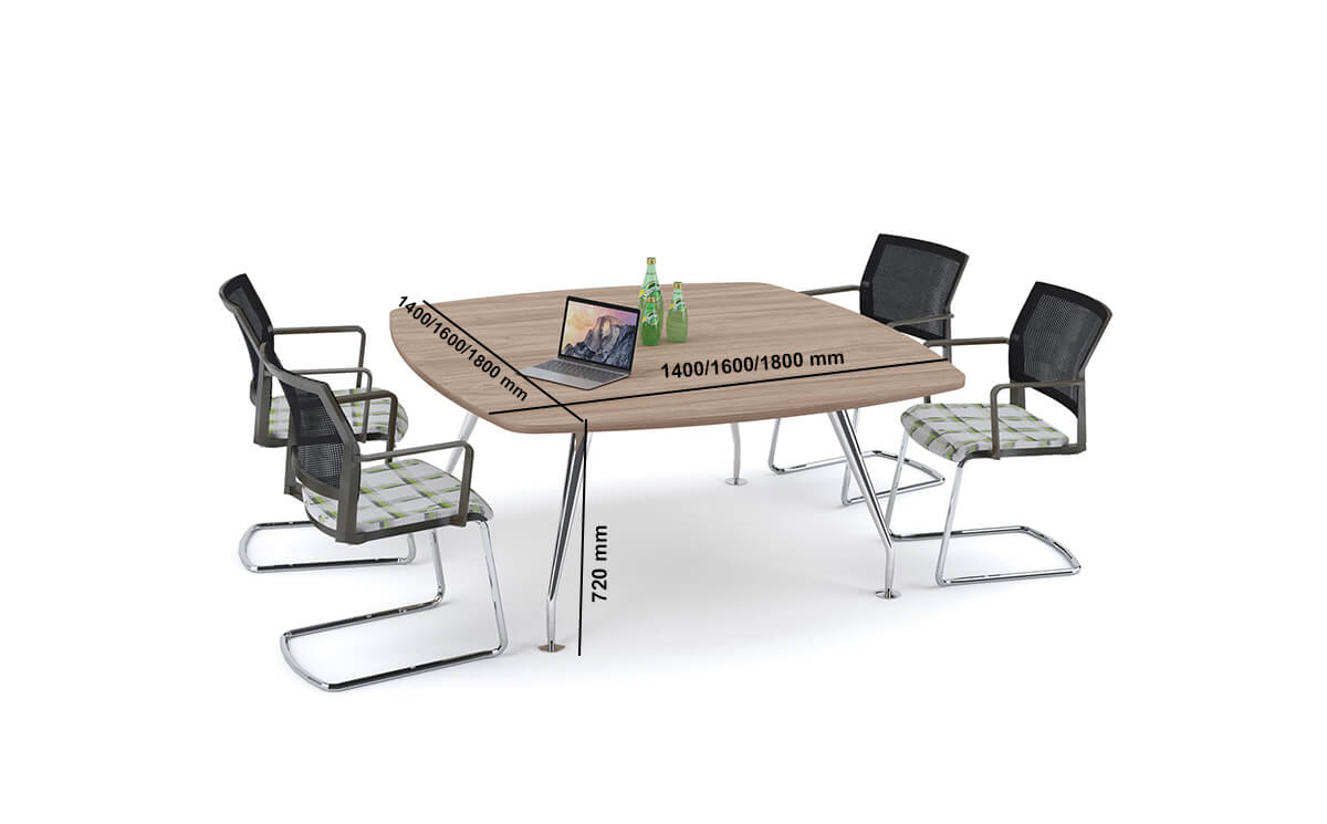 Kaaliya Square Meeting Table Size Img