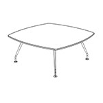 Square Shape Table (4 and 8 Persons)