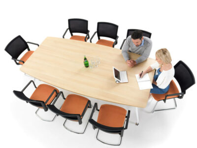 Kaarti Barrel Shaped Meeting Table 01