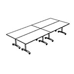 Foldable & Stackable Table (8,10 and 12 Persons)