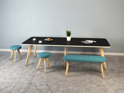 Leone Square And Rectangular Shaped Meeting Tables 1