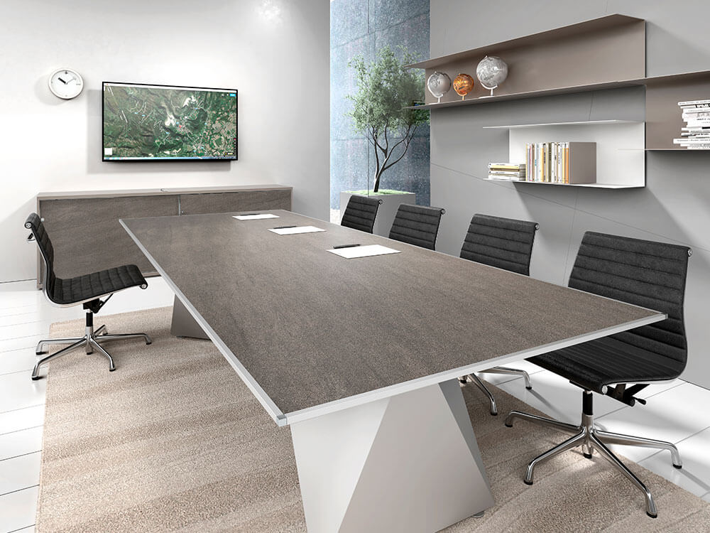 Prime 3 Meeting Room Table With Double Base 1