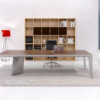 Prime 4 Rectangular Meeting Room Table With Single Base 1