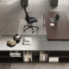 Romilda 1 L Shaped Legs Executive Desk With Optional Credenza Unit 8