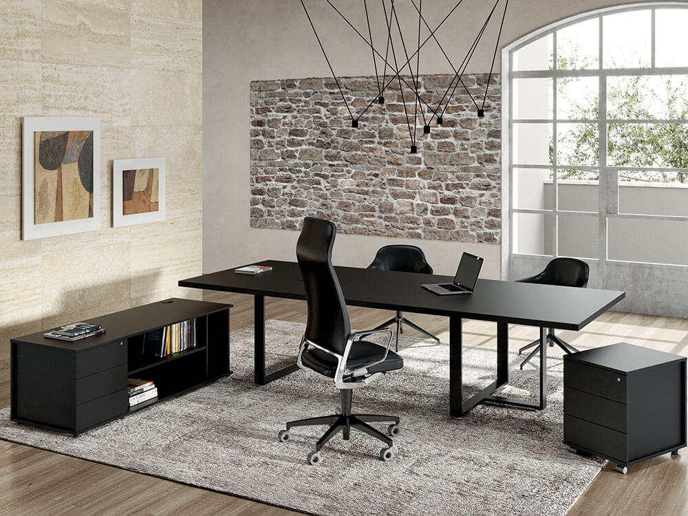 Romilda 3 T Shaped Legs Meeting Room Table 1