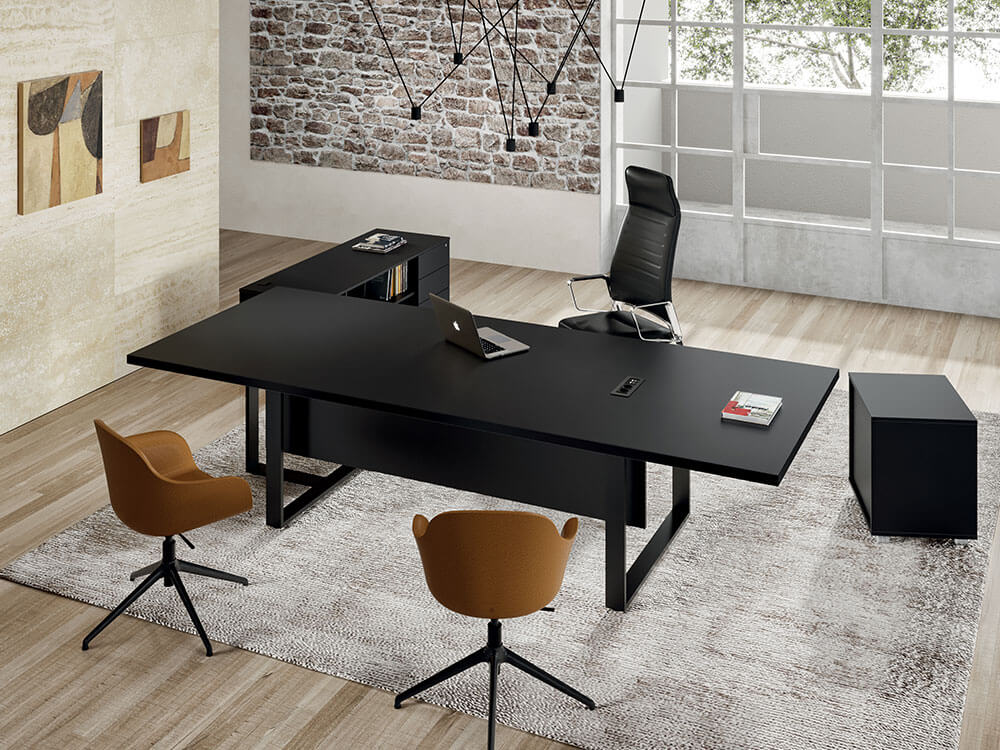 Romilda 3 T Shaped Legs Meeting Room Table Main Image