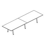 Medium Rectangular Table (12 Persons)