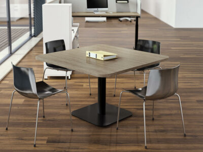 Clariss 7 Rounded Cornersquare Meeting Room Table Main Image