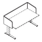 Clariss Hinged Sides Screen