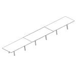 Extra Large Rectangular Table (18 and 22 Persons)