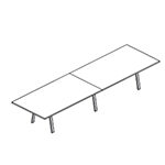 Medium Rectangular Table (12 Persons)