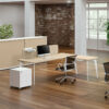 Donati 2 Operational Office Desk With Optional Desk Screen 3