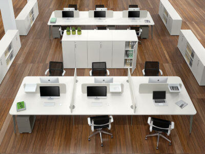 Donati 2 – Operational Office Desk For 2,4 & 6 Persons 10
