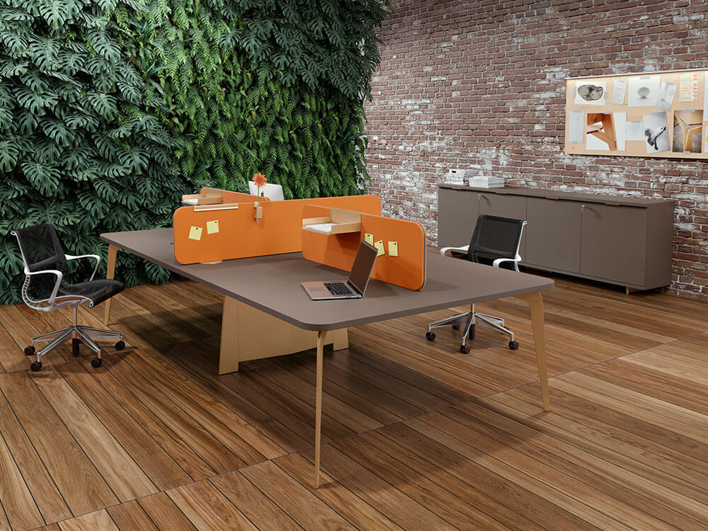 Donati 2 – Operational Office Desk For 2,4 & 6 Persons 11