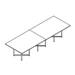 Medium Rectangular Shape Table (10 Persons)