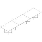 Extra Large Rectangular Shape Table (22 Persons)