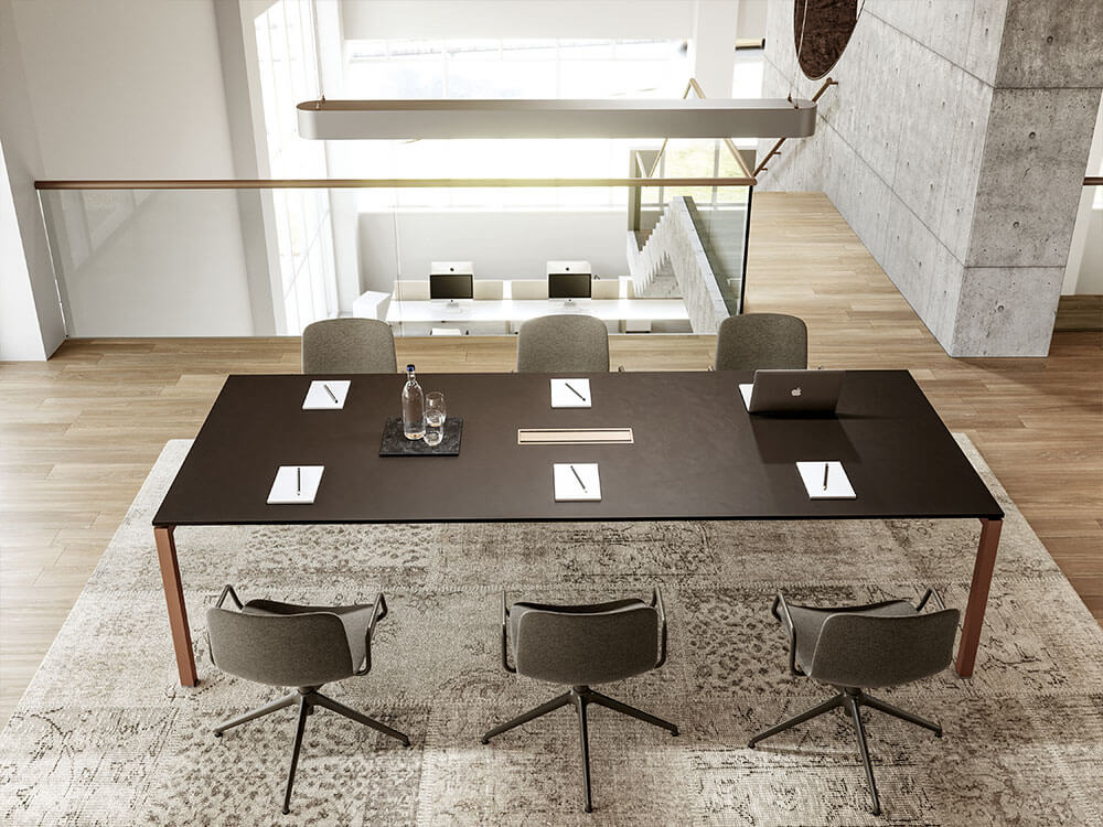 Marcell 3 Rectangular Meeting Room Table 2