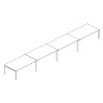 Marcell 3 Rectangular Meeting Room Table Extra Large 1
