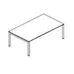 Medium Rectangular Shape Table (6 and 8 Persons)