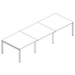 Large Rectangular Shape Table (10 and 16 Persons)