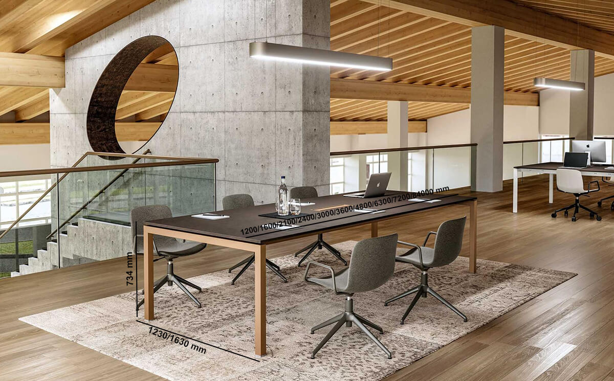 Marcell 3 – Rectangular Meeting Room Table