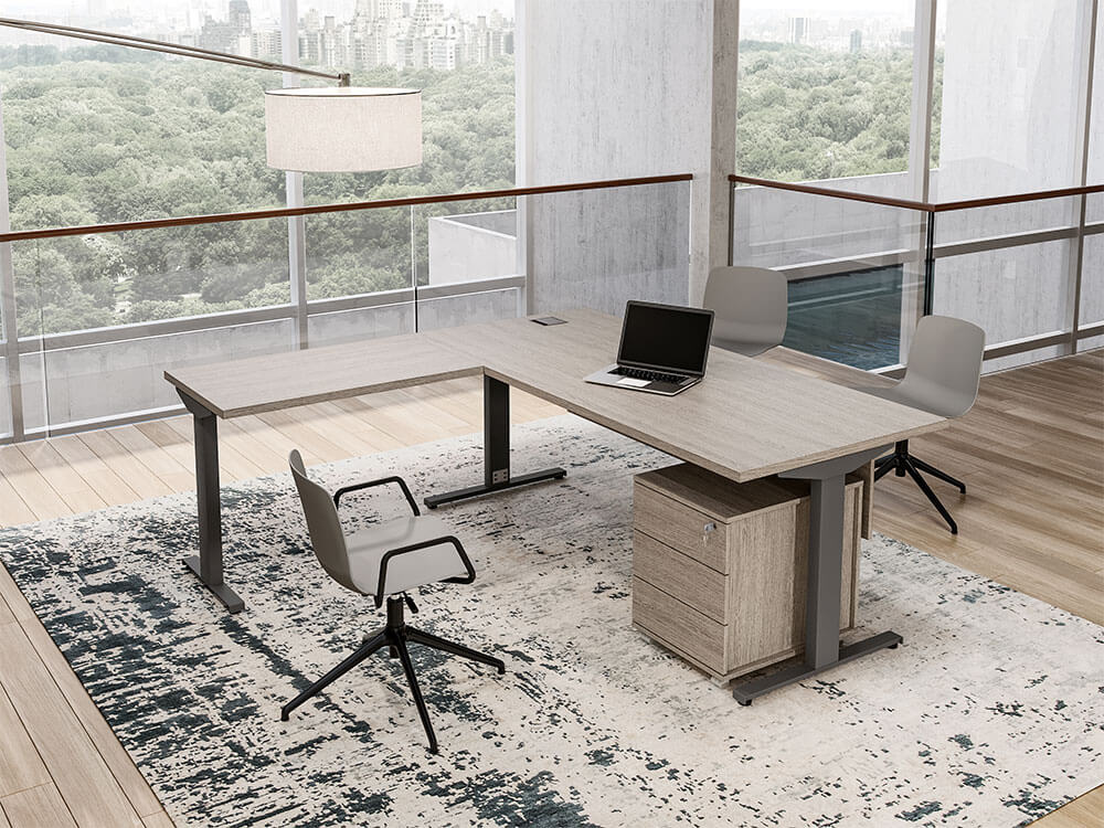 Natala Executive Desk With Optional Return 1