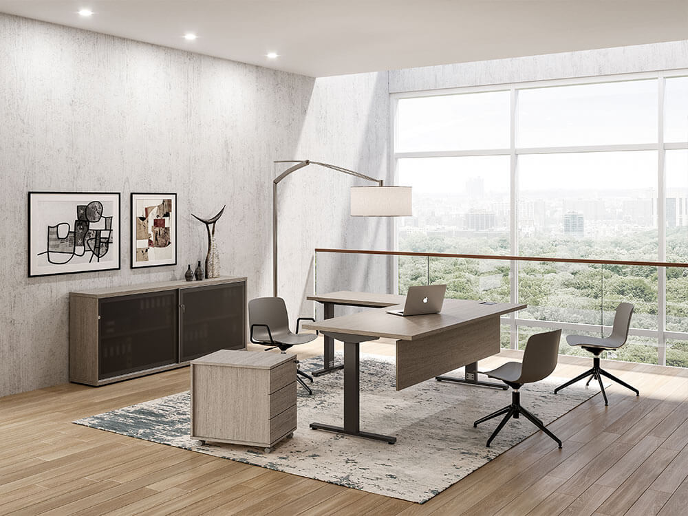 Natala Executive Desk With Optional Return Main Image