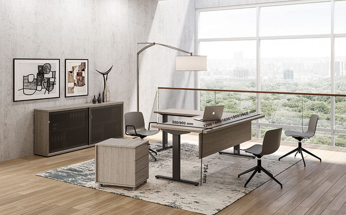 Natala – Executive Desk With Optional Return