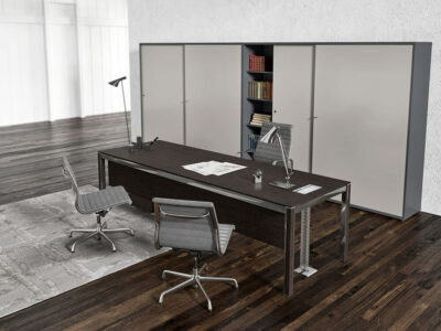 Neko Operational Office Desk With Optional Modesty Panel & Return 2