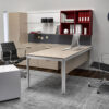 Neko Operational Office Desk With Optional Modesty Panel & Return Main Image