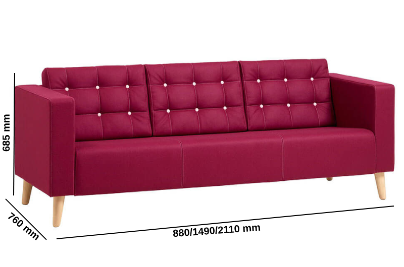 Saad – One Two And Three Seater Sofa