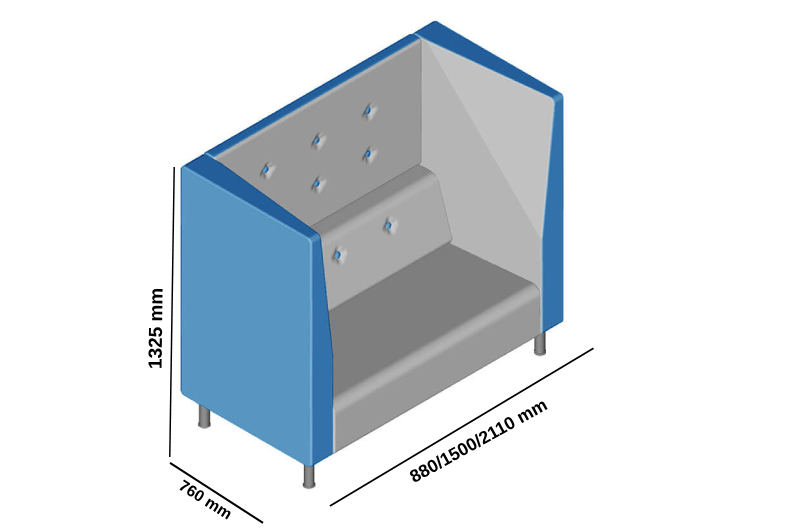 Safiy – Sofa With Optional Table And Cushion Size Img