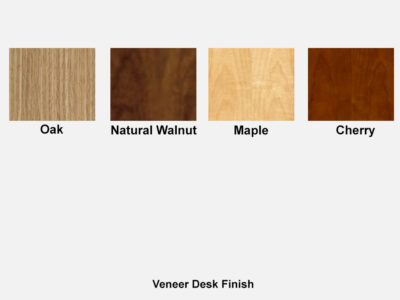 Veneer Desk Finish