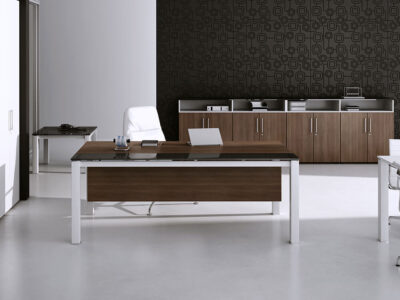 Paige – Executive Desk with Optional Return & Modesty 04