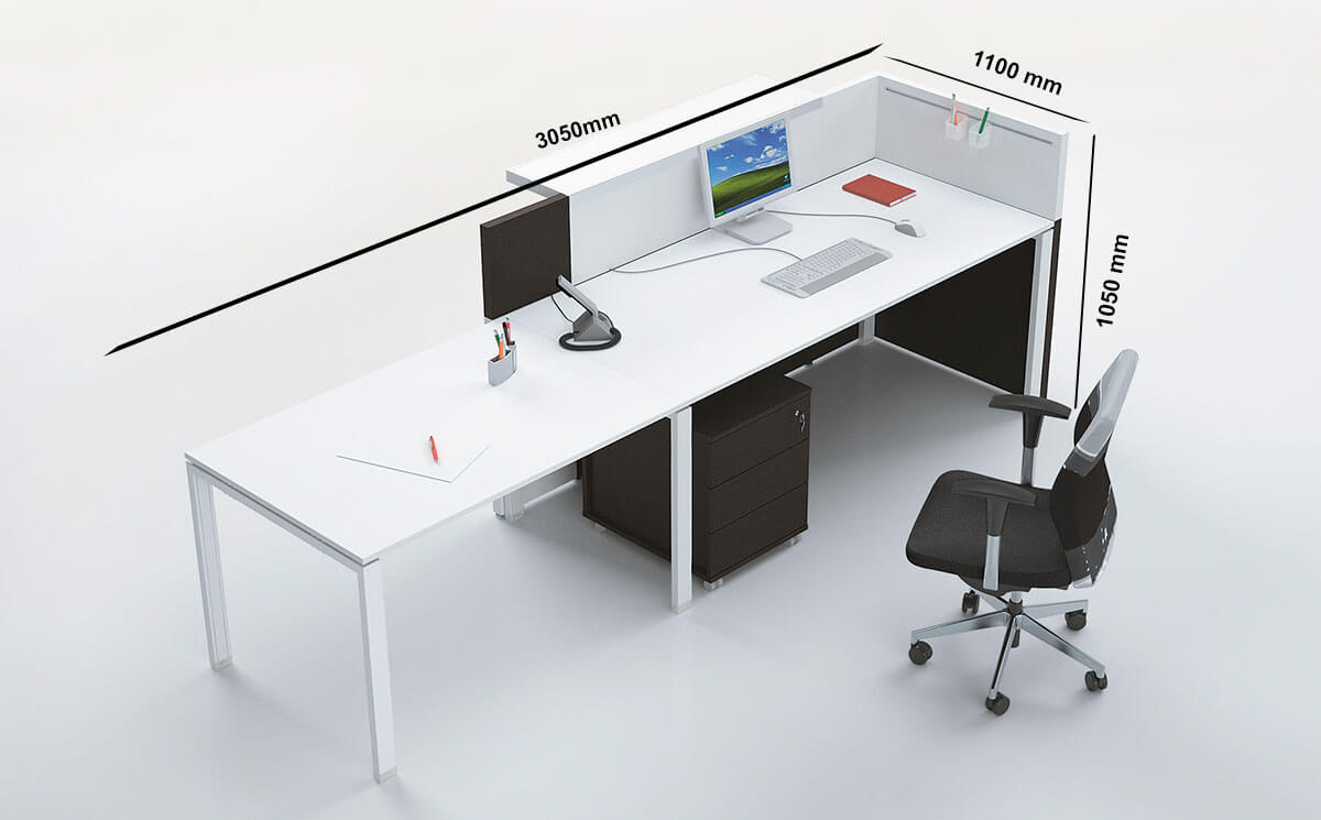 Rachi 1 – Reception Desk Size